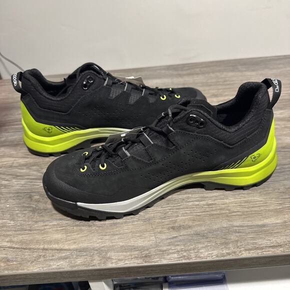New LOWA Men’s Explorer GTX Lo Hiking Shoes 211190 9903 Black/Lime - US 8.5 M main image 6